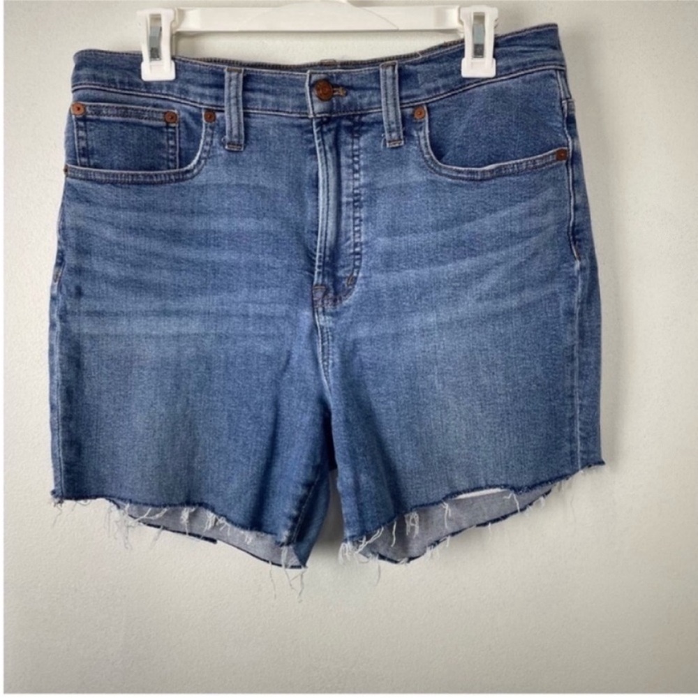 MADEWELL The Perfect Vintage Shorts Jean Denim Women’s 29 Blue - Picture 2 of 6
